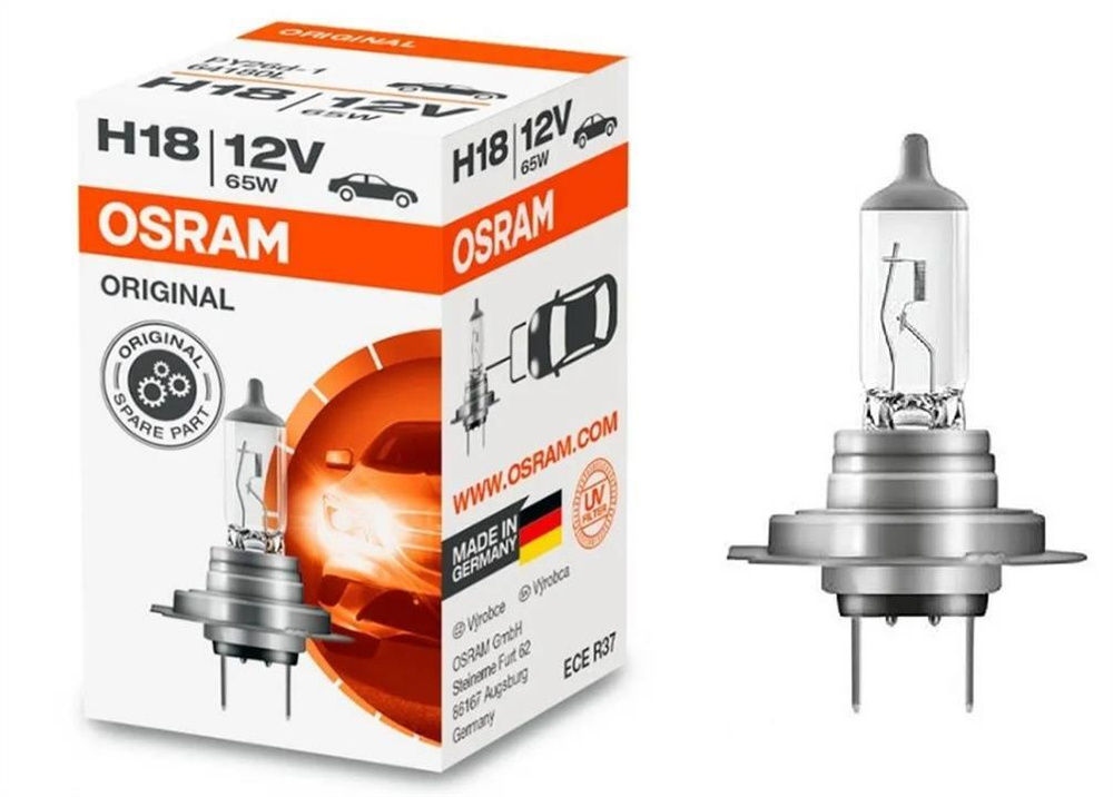 Лампа H18 12V OSRAM